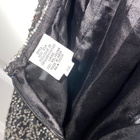 SCALA 77335 Sequined High Halter Backless Gown - Picture 5 of 8